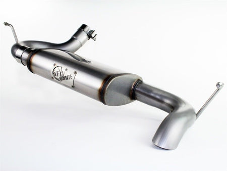 aFe MACHForce XP 07 - 17 Jeep Wrangler V6 - 3.6/3.8L 409 SS 2.5in Axle - Back Exhaust - CPC Performance