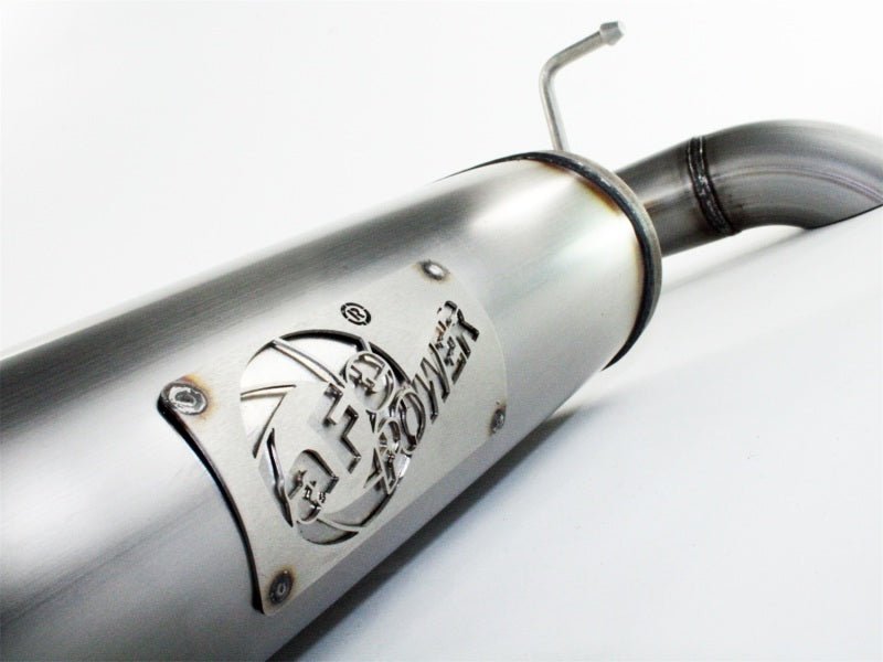 aFe MACHForce XP 07 - 17 Jeep Wrangler V6 - 3.6/3.8L 409 SS 2.5in Axle - Back Exhaust - CPC Performance