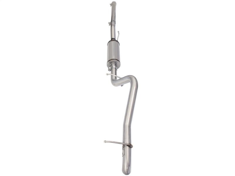 aFe MACHForce XP 2 - 1/2in SS - 409 Cat - Back Exhausts w/ 18in Muffler 07 - 17 Jeep Wrangler V6 - 3.6L - CPC Performance