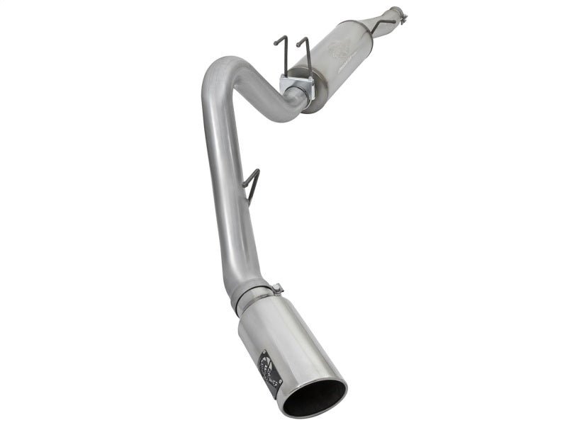 aFe MACHForce XP 2017 Ford SuperDuty F - 250/F - 350 V8 6.2L CC/LB Cat - Back SS 4in. Exhaust System - CPC Performance