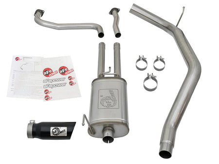 aFe MACHForce XP 2.5in Cat - Back Exhaust System w/ Black Tip Nissan Frontier 17 - 19 V8 - 5.6L - CPC Performance