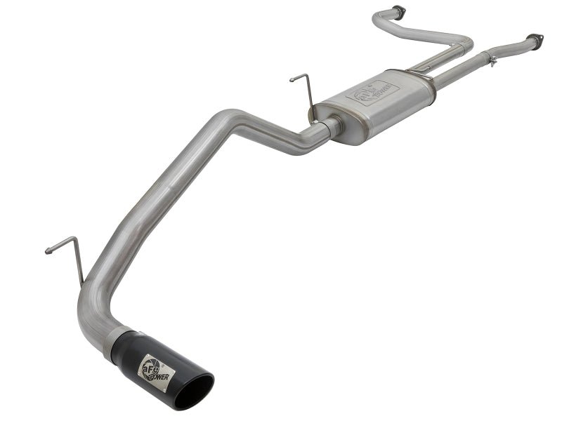 aFe MACHForce XP 2.5in Cat - Back Exhaust System w/ Black Tip Nissan Frontier 17 - 19 V8 - 5.6L - CPC Performance