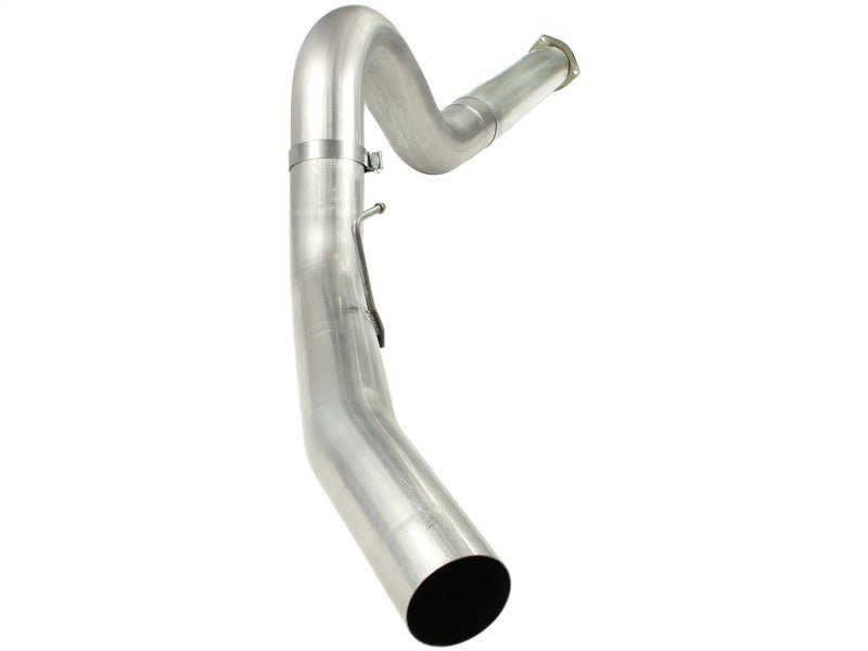 aFe MACHForce XP 5in DPF - Back Stainless Steel Exh Sys, No tip,Ford Diesel Trucks 11 - 14 V8 - 6.7L - CPC Performance