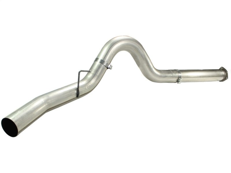 aFe MACHForce XP 5in DPF - Back Stainless Steel Exh Sys, No tip,Ford Diesel Trucks 11 - 14 V8 - 6.7L - CPC Performance