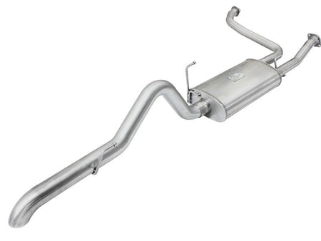 aFe MACHForce XP Exhaust Cat - Back 2.5/3in SS - 409 w/ Hi - Tuck Tip 05 - 15 Nissan Xterra V6 4.0L - CPC Performance