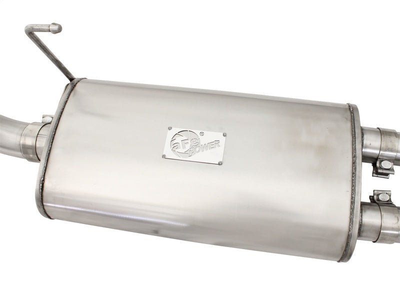 aFe MACHForce XP Exhaust Cat - Back 2.5/3in SS - 409 w/ Hi - Tuck Tip 05 - 15 Nissan Xterra V6 4.0L - CPC Performance