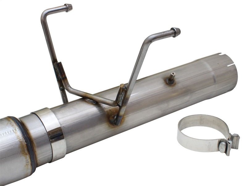 aFe MACHForce XP Exhaust Large Bore 5in DPF - Back Alu. 13 - 15 Dodge Trucks L6 - 6.7L (td) *Polish Tip - CPC Performance