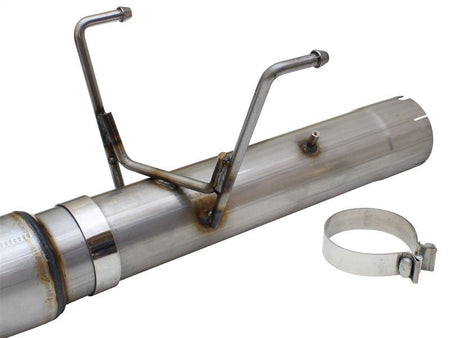 aFe MACHForce XP Exhaust Large Bore 5in DPF - Back Alu. 13 - 15 Dodge Trucks L6 - 6.7L (td) *Polish Tip - CPC Performance