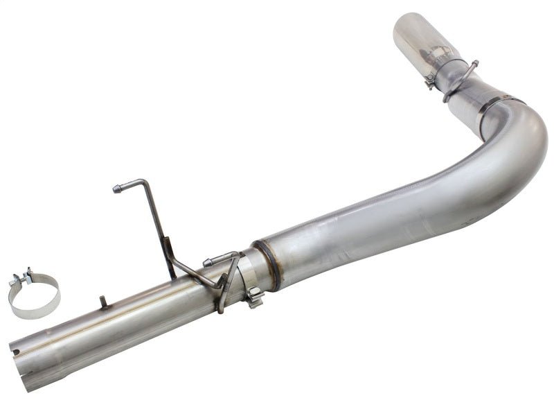 aFe MACHForce XP Exhaust Large Bore 5in DPF - Back Alu. 13 - 15 Dodge Trucks L6 - 6.7L (td) *Polish Tip - CPC Performance