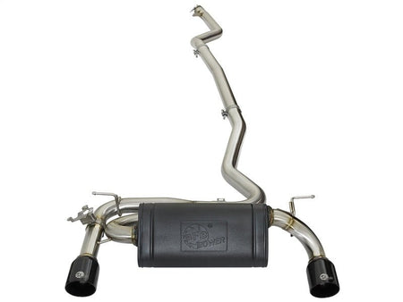 aFe MACHForce XP Exhausts Cat - Back SS 16 - 17 BMW 340i/iX 440i/iX (F3X) L6 - 3.0L (B58) w/Black Tips - CPC Performance