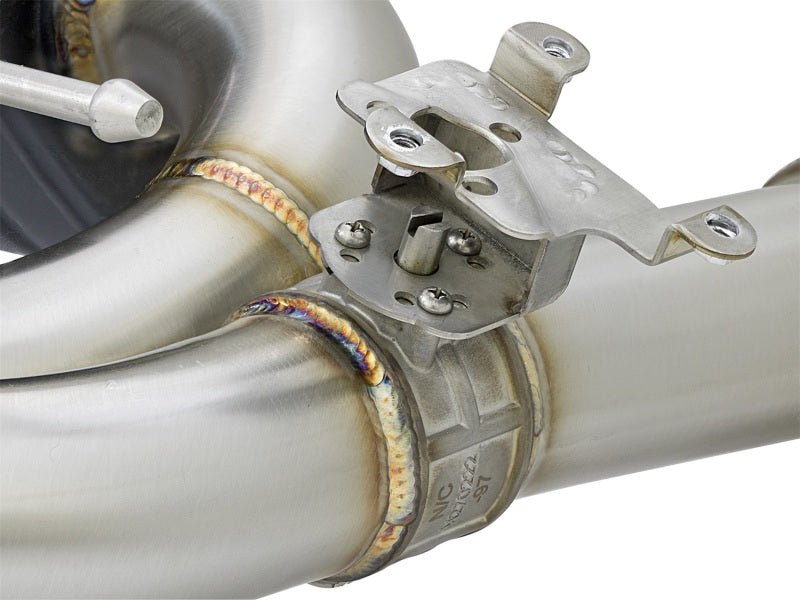 aFe MACHForce XP Exhausts Cat - Back SS 16 - 17 BMW 340i/iX 440i/iX (F3X) L6 - 3.0L (B58) w/Black Tips - CPC Performance