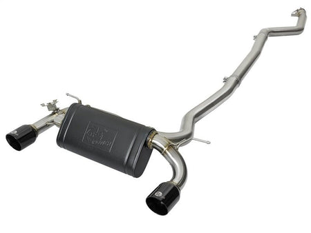 aFe MACHForce XP Exhausts Cat - Back SS 16 - 17 BMW 340i/iX 440i/iX (F3X) L6 - 3.0L (B58) w/Black Tips - CPC Performance