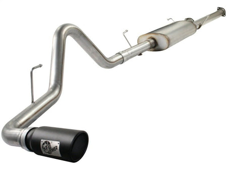 aFe MACHForce XP Exhausts Cat - Back SS - 409 EXH CB Toyota Tundra 10 - 11 V8 - 5.7L 145.7 WB (blk tip) - CPC Performance