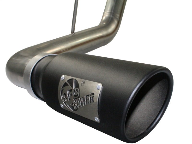 aFe MACHForce XP Exhausts Cat - Back SS - 409 EXH CB Toyota Tundra 10 - 11 V8 - 5.7L 145.7 WB (blk tip) - CPC Performance