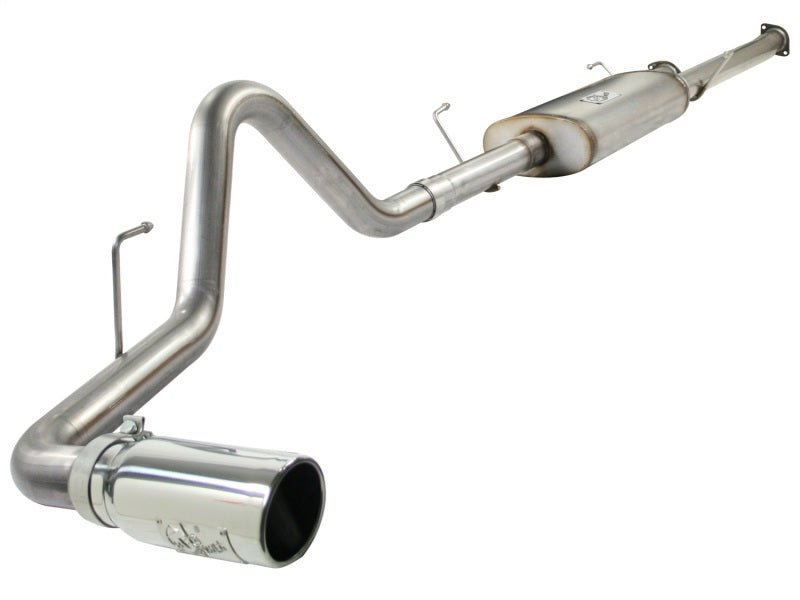 aFe MACHForce XP Exhausts Cat - Back SS - 409 EXH CB Toyota Tundra 10 - 11 V8 - 5.7L 145.7 WB (pol tip) - CPC Performance