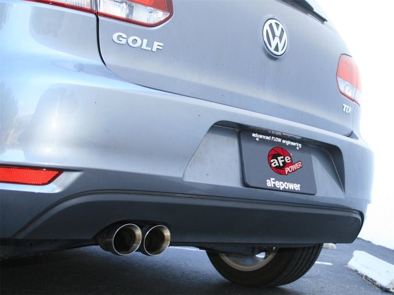 aFe MACHForce XP Exhausts Cat - Back SS - 409 EXH CB Volkswagen Golf TDI 11 - 12 L4 - 2.0L - CPC Performance