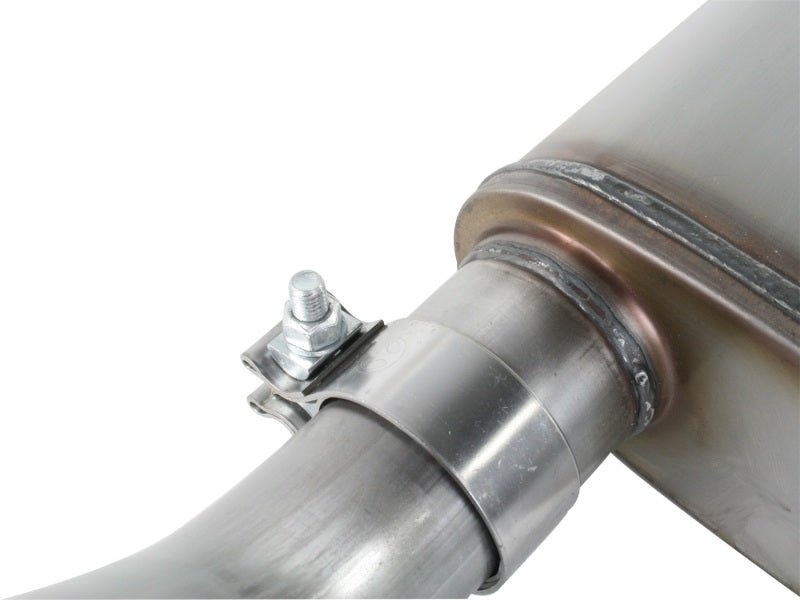 aFe MACHForce XP Exhausts Cat - Back SS - 409 EXH Jeep Wrangler TJ 97 - 06 I6 - 4.0L HT - 2.5 In. - CPC Performance