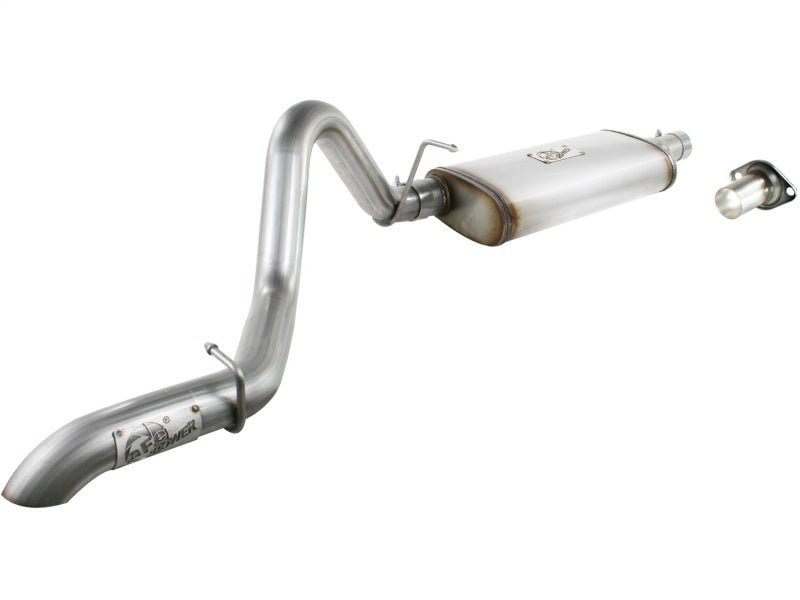 aFe MACHForce XP Exhausts Cat - Back SS - 409 EXH Jeep Wrangler TJ 97 - 06 I6 - 4.0L HT - 2.5 In. - CPC Performance