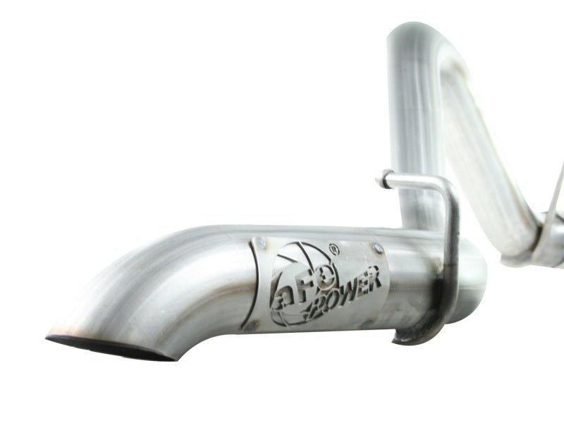 aFe MACHForce XP Exhausts Cat - Back SS - 409 EXH Jeep Wrangler TJ 97 - 06 I6 - 4.0L HT - 2.5 In. - CPC Performance