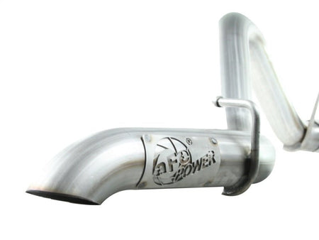 aFe MACHForce XP Exhausts Cat - Back SS - 409 EXH Jeep Wrangler TJ 97 - 06 I6 - 4.0L HT - 2.5 In. - CPC Performance