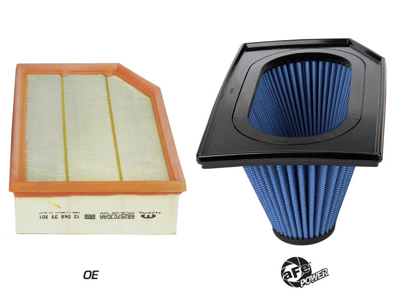 aFe Magnum FLOW PRO 5R Inverted Air Filter 18 - 19 Jeep Wrangler (JL) I4 - 2.0L(t) / V6 - 3.6 - CPC Performance