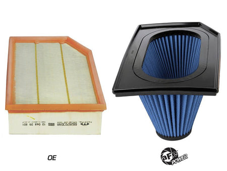 aFe Magnum FLOW PRO 5R Inverted Air Filter 18 - 19 Jeep Wrangler (JL) I4 - 2.0L(t) / V6 - 3.6 - CPC Performance
