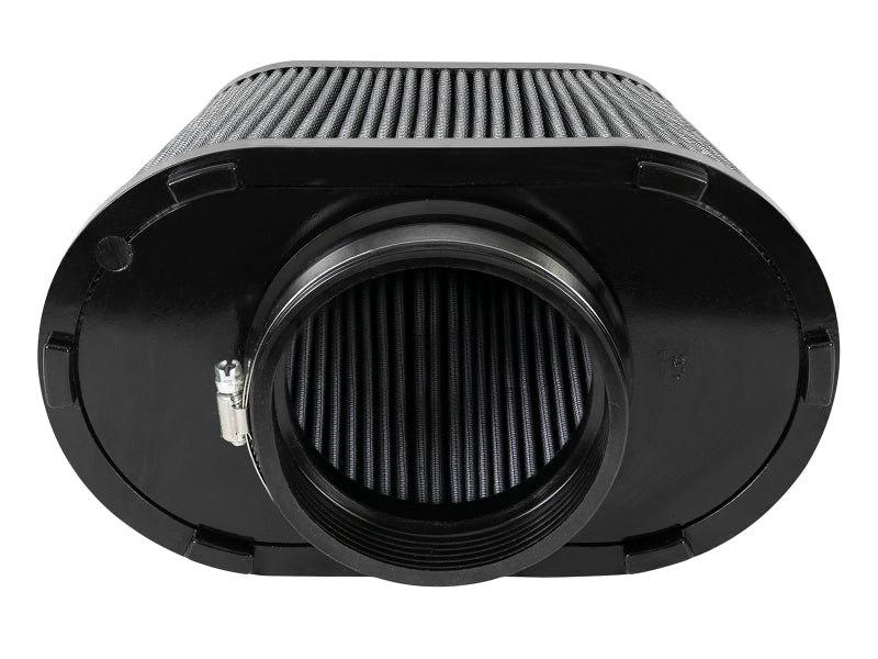 aFe Magnum FLOW Pro DRY S Universal Air Filter F - 5in. / B - (8.5 x 4) MT2 / T - (7.5) / H - 9in. - CPC Performance