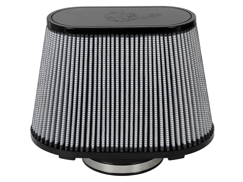 aFe Magnum FLOW Pro DRY S Universal Air Filter F - 5in. / B - (8.5 x 4) MT2 / T - (7.5) / H - 9in. - CPC Performance