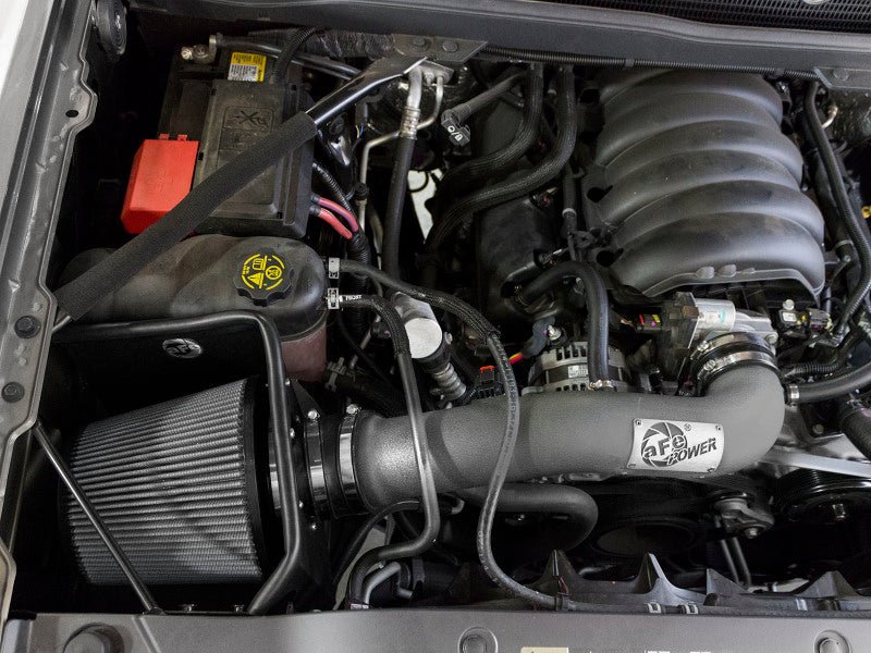 aFe Magnum FORCE Pro DRY S Stage - 2 Intake 14 - 17 GM Silverado/Sierra 1500 5.3L/6.2L w/ Electric Fan - CPC Performance