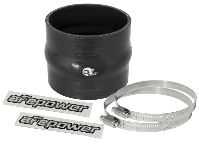 aFe Magnum FORCE Silicone Replacement Coupling Kit 3.5in ID x 3in Length Straight Coupler w/ Hump - CPC Performance