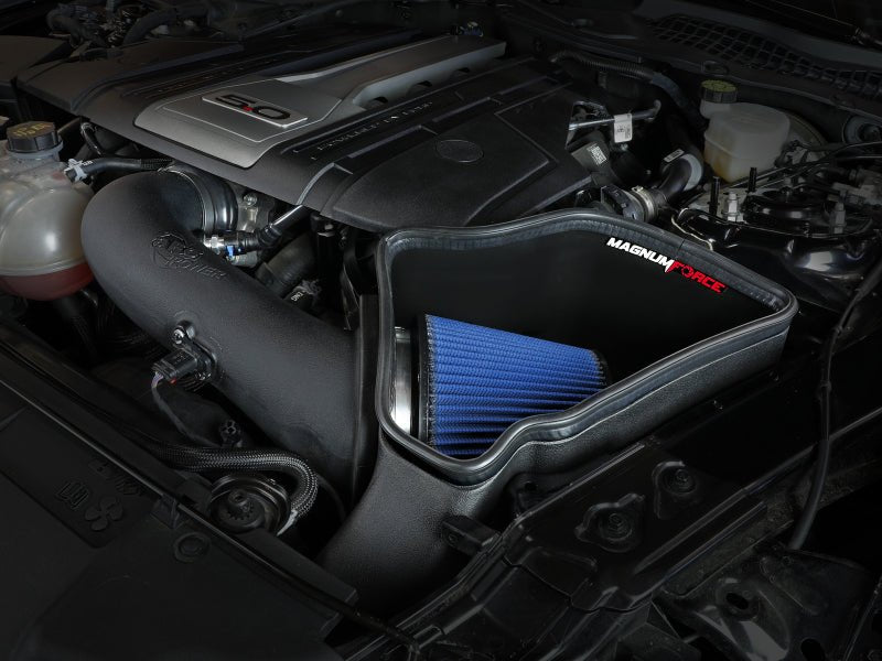 AFe Magnum FORCE Stage - 2 Cold Air Intake System w/Pro Dry S Media 18 - 19 Ford Mustang - CPC Performance