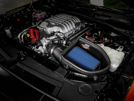 aFe Magnum Force Stage - 2 Track Series Carbon Fiber AIS w/ Pro 5R Media - 18 Dodge Challenger V8 - 6.2L - CPC Performance