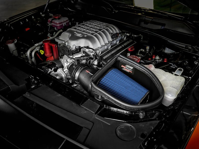 aFe Magnum Force Stage - 2 Track Series Carbon Fiber AIS w/ Pro 5R Media - 18 Dodge Challenger V8 - 6.2L - CPC Performance