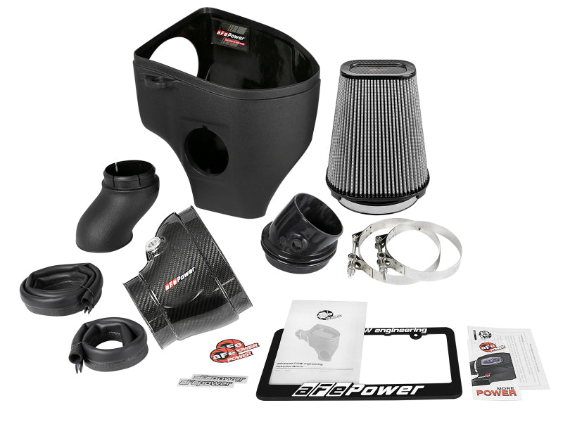 aFe Magnum Force Stage - 2 Track Series Carbon Fiber AIS w/Pro Dry S Media - 18 Dodge Challenger V8 - 6.2L - CPC Performance