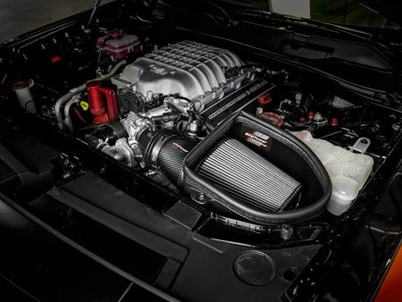 aFe Magnum Force Stage - 2 Track Series Carbon Fiber AIS w/Pro Dry S Media - 18 Dodge Challenger V8 - 6.2L - CPC Performance
