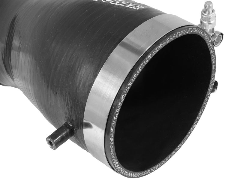 aFe Magnum FORCE Torque Booster Tube Black 99 - 03 Ford Diesel Trucks V8 - 7.3L (td) - CPC Performance