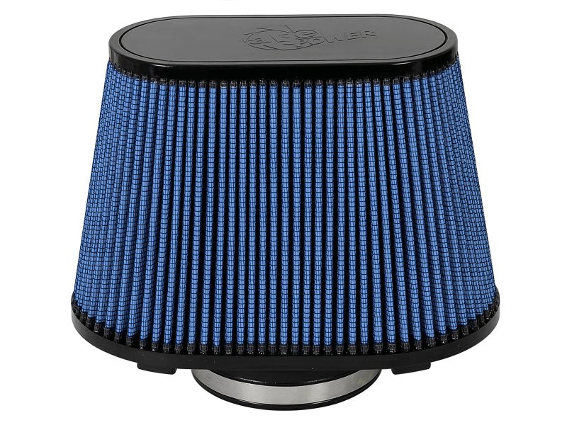 aFe MagnumFLOW Intake Replacement Air Filter w/Pro 5R Media 5in F / 11x6.5in B / 8.5x4in T / 7.5in H - CPC Performance