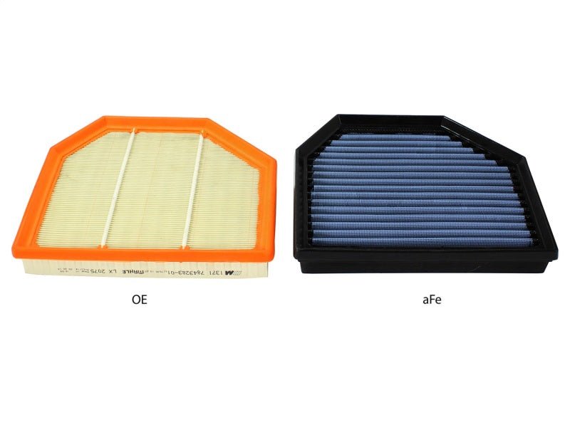 aFe MagnumFLOW OEM Replacement Air Filter PRO 5R 2015 BMW M3/M4 (F80/F82) 3.0L S55 (tt) Qty. 2 - CPC Performance