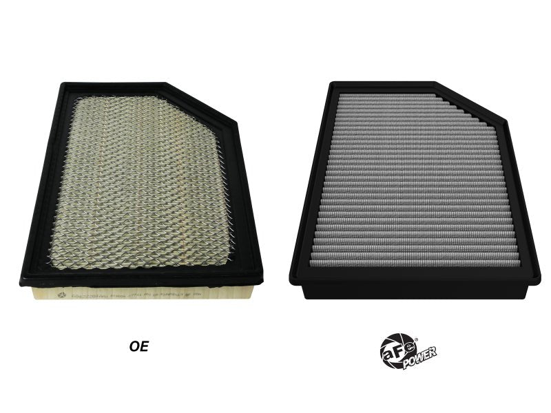aFe MagnumFLOW Pro DRY S OE Replacement Filter 22 - 23 Jeep Grand Wagoneer V8 - 6.4L - CPC Performance