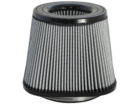 aFe MagnumFLOW Pro DRY S Universal Air Filter 7.13in F x (8.75 x 8.75)in B x 7in T(Inv) x 6.75in H - CPC Performance