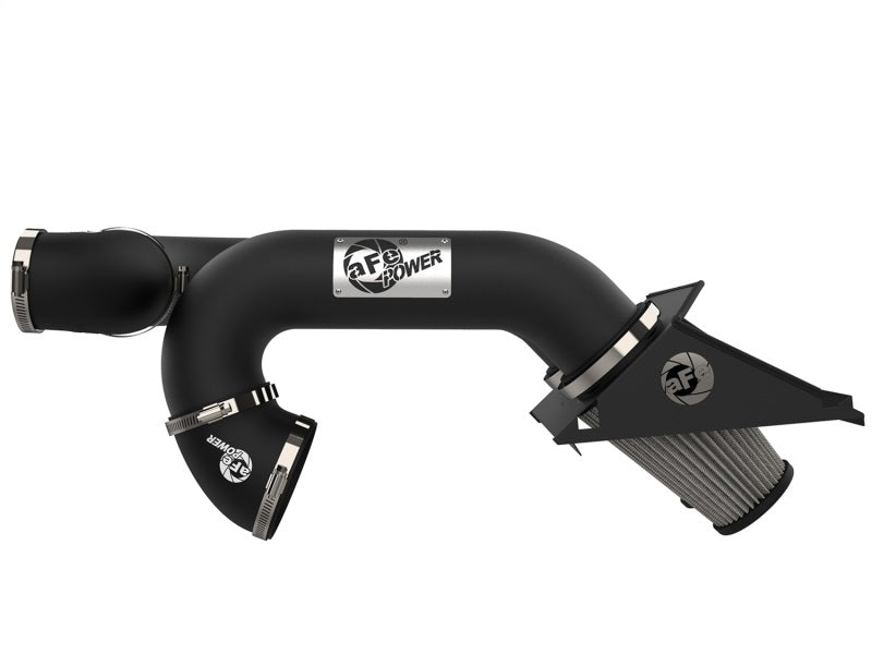aFe MagnumFORCE 2XP Intake w/3.5in Black Steel Housing Pro DRY S Filter 2017 Ford F - 150 V6 - 3.5L (tt) - CPC Performance