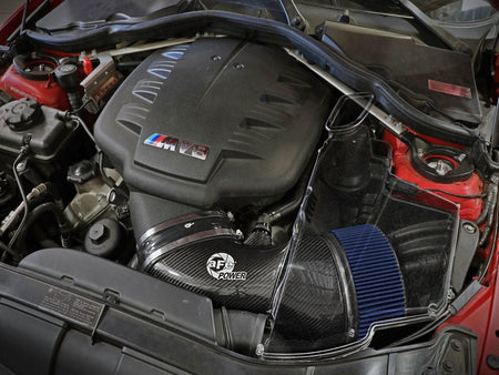 aFe MagnumFORCE Carbon Fiber Air Intake System Stage - 2 PRO 5R 08 - 13 BMW M3 (E9X) V8 4.0L - CPC Performance