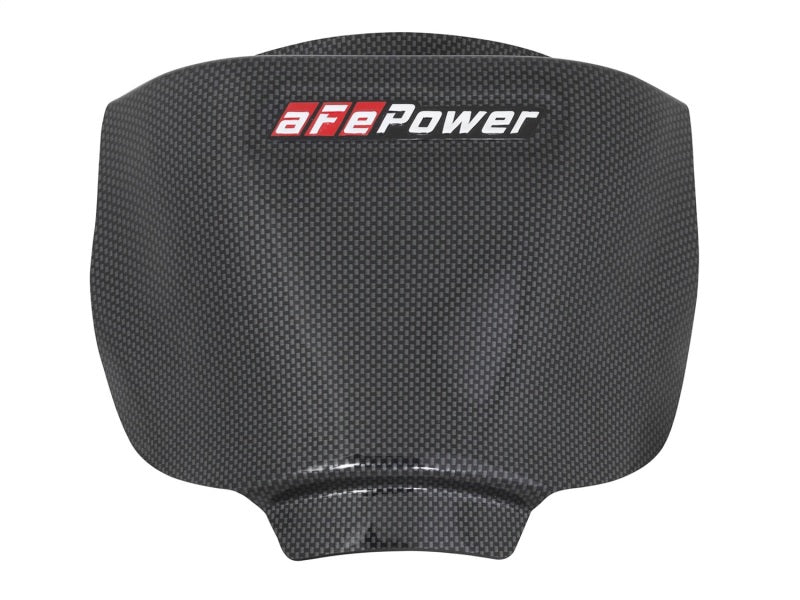 aFe MagnumFORCE Intake Rain Shield 15 - 16 Dodge Challenger SRT Hellcat 6.2L V8 (sc) - Carbon Finish - CPC Performance