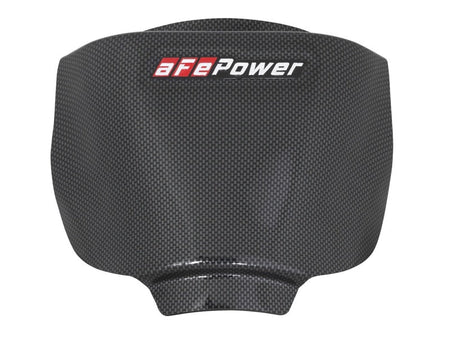 aFe MagnumFORCE Intake Rain Shield 15 - 16 Dodge Challenger SRT Hellcat 6.2L V8 (sc) - Carbon Finish - CPC Performance