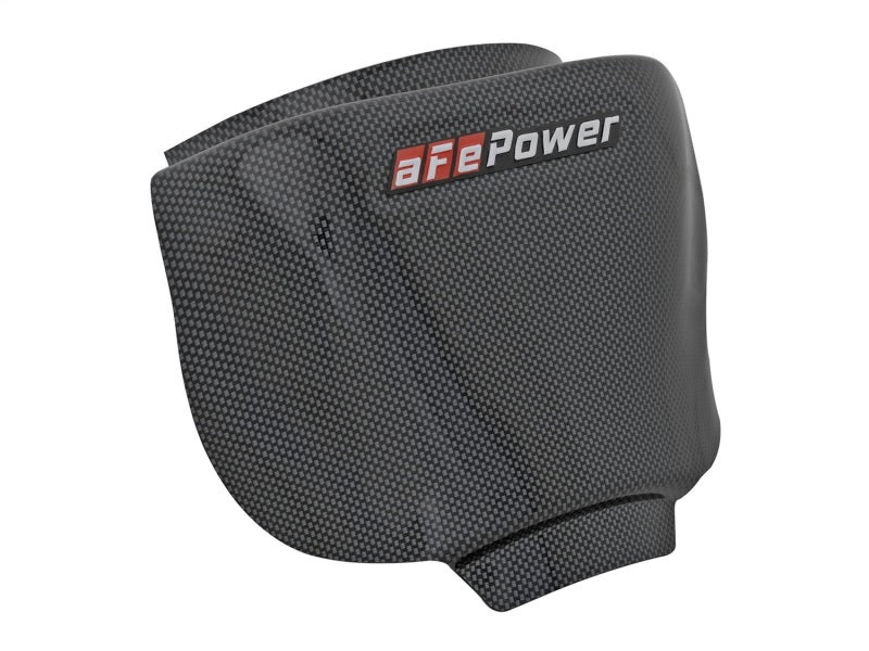 aFe MagnumFORCE Intake Rain Shield 15 - 16 Dodge Challenger SRT Hellcat 6.2L V8 (sc) - Carbon Finish - CPC Performance