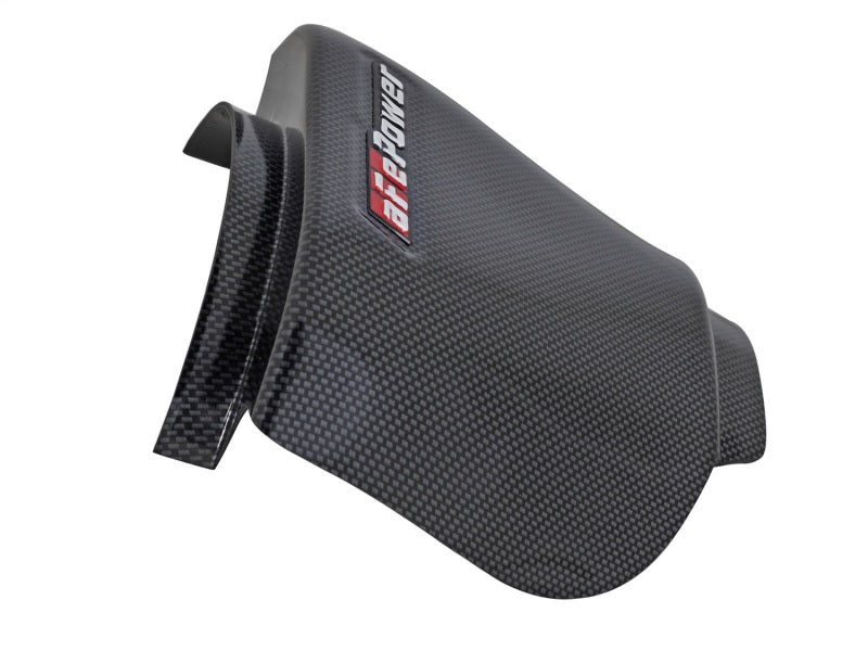 aFe MagnumFORCE Intake Rain Shield 15 - 16 Dodge Challenger SRT Hellcat 6.2L V8 (sc) - Carbon Finish - CPC Performance
