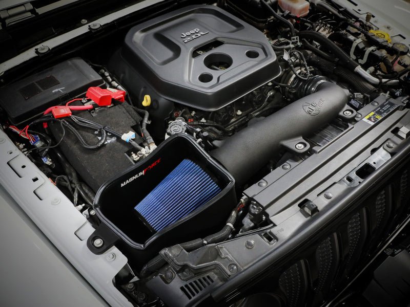 aFe MagnumFORCE Intake Stage - 2 Pro Dry 5R Filter 18 - 23 Jeep Wrangler (JL) L4 - 2.0L (t) - CPC Performance