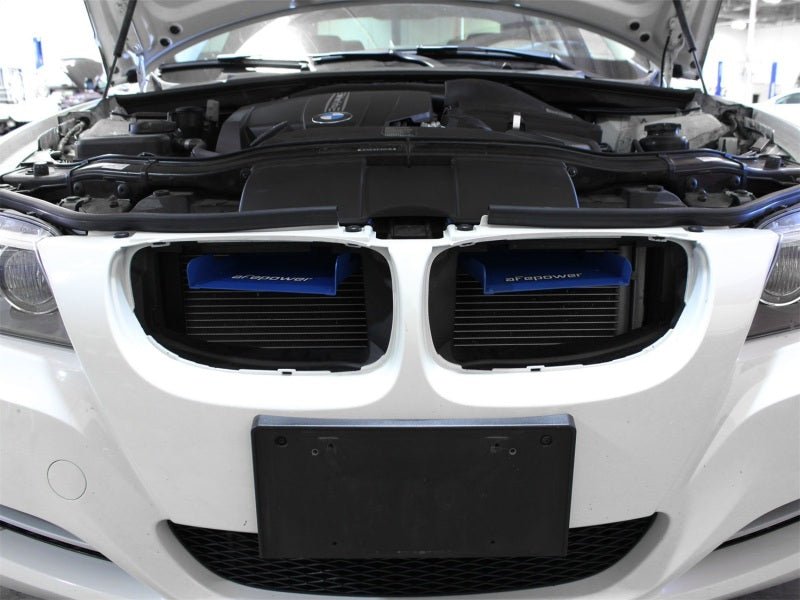 aFe MagnumFORCE Intakes Scoops AIS BMW 335i (E90/92/93) 07 - 13 L6 - 3.0L (Blue) - CPC Performance