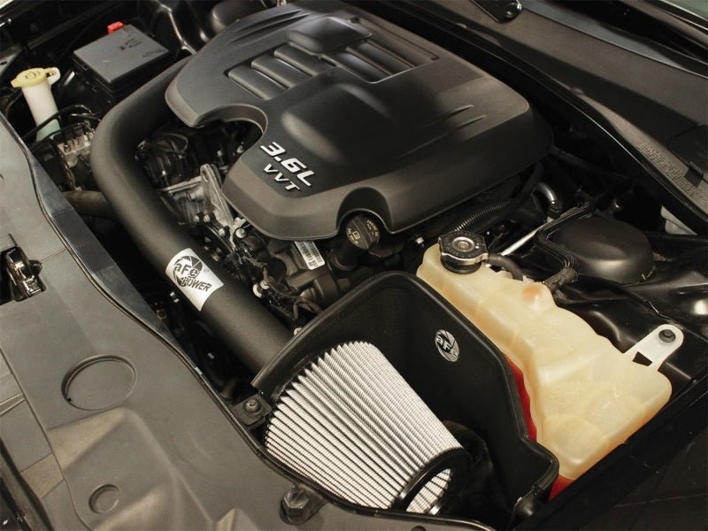 aFe MagnumFORCE Intakes Stage - 2 Pro DRY S 11 - 13 Dodge Challenger/Charger/Chrysler 300 V6 3.6L (blk) - CPC Performance