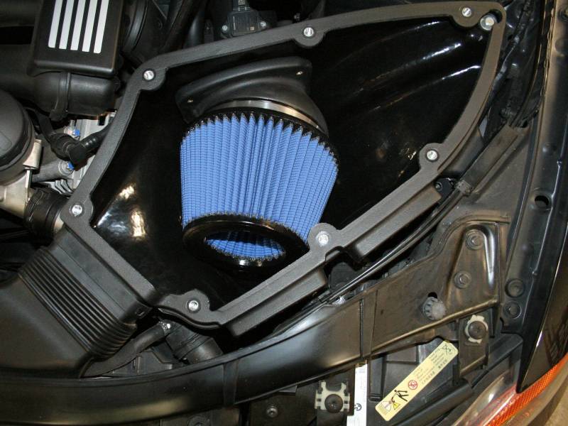 aFe MagnumForce Stage 2 Si Intake System Pro 5 R Black 06 - 12 BMW 3 Series E9x L6 3.0L Non - Turbo - CPC Performance